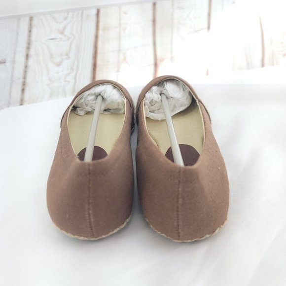 Gomax Womens Sienna-14 Brown Round Toe Slip On Flat Heel Espadrille Shoes Size 9 - Picture 4 of 12